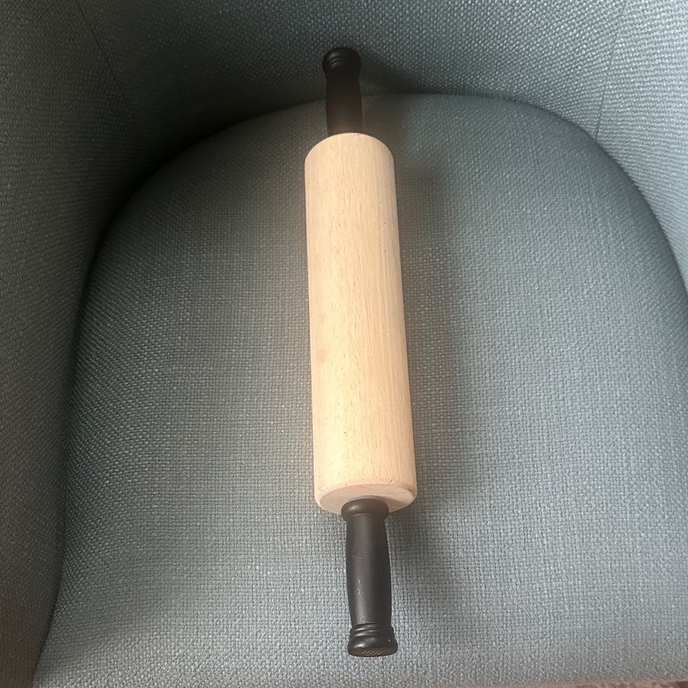 Hearth & Hand Magnolia Rolling Pin  Black Handles